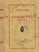 Commenti. Libro Quarto