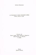 La Diagnosi Di Don Vincenzo Capra ( Verga, M-Dg Iv, 49). Estratto Da Nuovi Annali Della Facoltà Di Magistero Dell'Università Di Messina