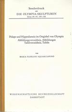 Die Olimpia. Sculpturen. seiten 89. 97, 349. 358. Pelops und Hippodameia im Ostgiebel von Olympia
