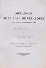 Melganges de la Cada de Velazquez (Tome XVIII/1)