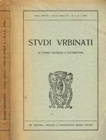 Studi Urbinati Di Storia, Filosofia E Letteratura Anno Xxviii Nuova Serie B N.1-2