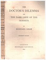 The Doctor'S Dilemma And The Dark Lady Of The Sonnets