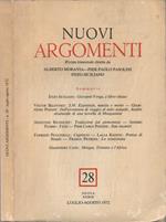 Nuovi Argomenti. Rivista bimestrale fondata nel 1953 da Alberto moravia e Alberto Carocci. Nuova Serie