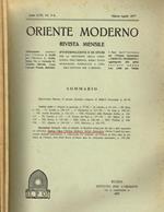 Oriente Moderno Anno Lvii N.3/4 9/10. Rivista Mensile