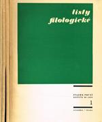 Listy Filologickè Anno 93 N.1 2 3 4