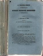 Il Filiatre-Sebezio - Giornale delle Scienze Mediche - 1863. Volume LXV e LXVI