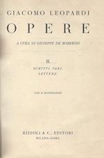 Opere Vol. II. Scritti Vari. Lettere