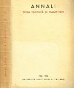 Annali Della Facoltà Di Magistero Vol Iv-Vii (1963-1966)