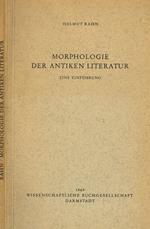 Morphologie Der Antiken Literatur. Eine Einfuhrung