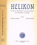 Helikon Anni Xi-Xii. Rivista Di Letterature Classiche