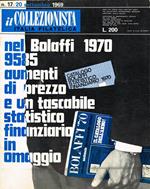 Il Collezionista, Italia Filatelica. N.17/20 Settembre 1969