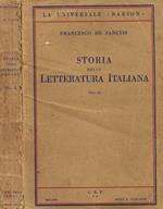 Storia della Letteratura Italiana (Vol. II)