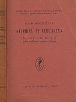 Sapphica Et Vergiliana Su Alcuni Temi Letterari Della Tradizione Poetica Classica