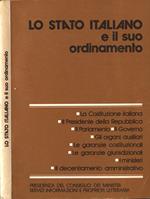 Lo Stato italiano e il suo ordinamento