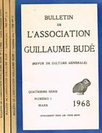 Bulletin De L'Association Guillaume Budè Serie Iv. Revue De Culture Generale