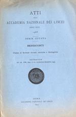 Atti della Accademia Nazionale dei Lincei. Rendiconti. Classe di Scienze morali storiche e filologiche