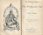 The Posthumous Papers of The Pickwick Club