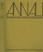 Annali Della Facoltà Di Lettere E Filosofia Dell' Università Di Napoli Volume Xxii, N.S. X (1979-1980)