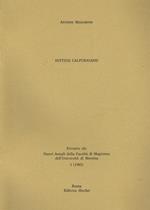 Dittico Calpurniano. Estratto Da Nuovi Annali Della Facoltà Di Magistero Dell'Università Di Messina 1 (1983)