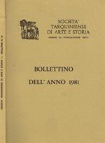 Bollettino Dell'Anno 1981