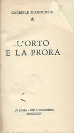 L' orto e la prora