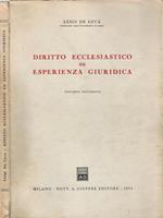 Diritto Ecclesiastico ed Esperienza Giuridica