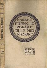 Franche Parole alla mia Nazione. Cinque Discorsi