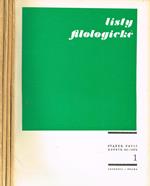 Listy Filologickè Anno 95 N.1 2 3 4