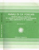 Annali Di Cà Foscari Anno Xxix N.3. Rivista Della Facoltà Di Lingue E Letterature Straniere Dell'Università Di Venezia. Serie Orientale 21