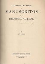 Inventario General de manuscritos de la Biblioteca Nacional III. (897 - 1100)