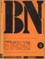 Bn Bianco e Nero Anno Xxxix N. 3. Bimestrale di studi sul cinema