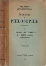Elements de Philosophie Vol. II