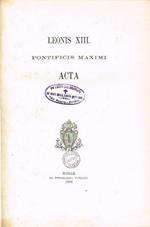 Acta ( Vol. V )