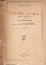 Prose e poesie