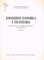 Esposizione Economica E Finanziaria Pronunziata Alla Camera Dei Deputati