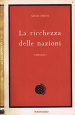 La Ricchezza delle Nazioni. Abbozzo