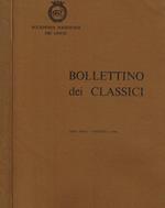 Bollettino Dei Classici Serie Terza Fasc.I