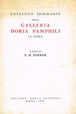 Catalogo Sommario Della Galleria Doria Pamphilj In Roma