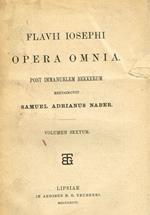 Opera Omnia Vol. Vi. Post Immanuelem Bekkerum