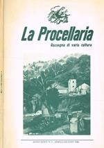 La Procellaria Anno Xxxiv N.2. Rassegna Di Varia Cultura