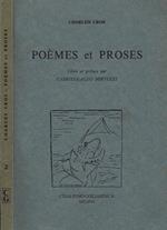 Poèmes et Proses