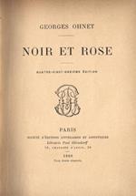 Noir et rose