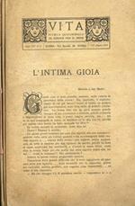 Vita. Rivista Quindicinale Di Azione Per Il Bene Anno Vii N.1 6 7/8 9 12/13