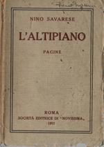 L' altipiano. Pagine