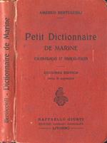 Petit dictionnaire de Marine. Italien. francaise Francaise. itakien