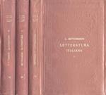 Letteratura italiana Vol. I. II. III