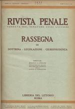 Rivista penale. Rassegna di dottrina-legislazione-giurisprudenza