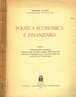 Politica Economica E Finanziaria Vol.I