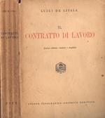 Il contratto di lavoro