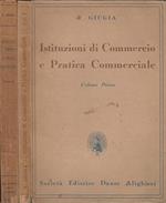 Istituzioni di Commercio e Pratica Commerciale, volumi I. II. per le scuole tecniche e commerciali